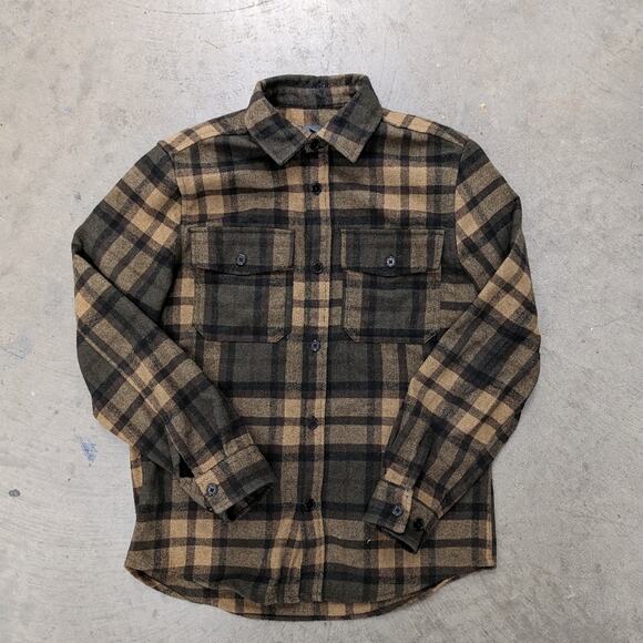 ·H&M Plaid Shirt Jacket, Small - Picture 2 of 4